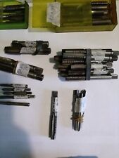 68 punte /utensili con scatola in legno maschio ma x filettatura misure varie