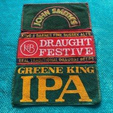 Beer Bar Towels 3 Cotton Mats