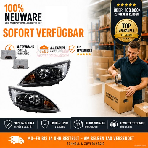 Set fari xenon hsw per - per, ford