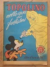 TOPOLINO nella Casa dei Fantasmi ALBO D'ORO n°46 Mondadori 1947 originale Disney
