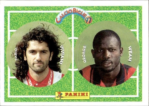 Figurina calcio biglie 1997 - figurina, #