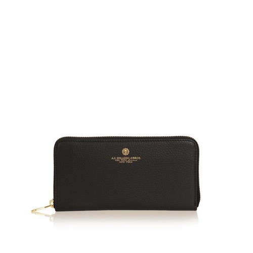 Portafoglio donna pelle nero - pelle,