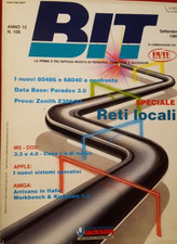 rivista di personal computer Bit : Numero 108 -  Settembre 1989