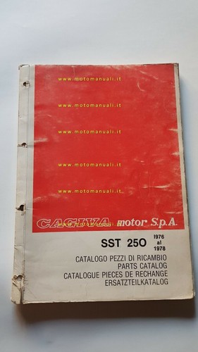 Cagiva sst 250 - sst, 1976-78