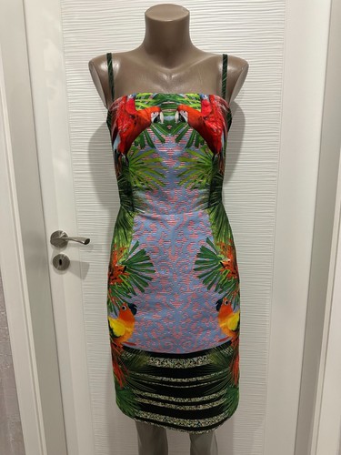 Pinko dress with jungle motifs - with,