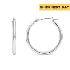 Orecchini a cerchio tondo