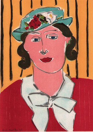 Henri matisse portrait print - matisse,