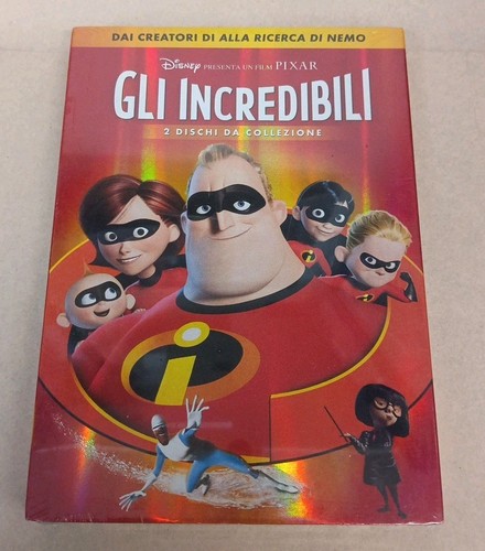 Dvd gli incredibili 2 dischi - dvd,