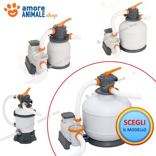 Bestway pompa filtro sabbia - pompa, a