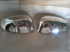 COPPIA CALOTTE COPPA SPECCHIO DESTRA SINISTRA FIAT BRAVO 2007 CROMATE LUCIDE 