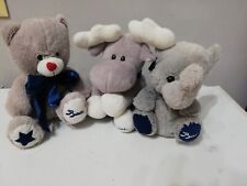 3 Peluche Baci Perugina Orsetto Renna Ed Elefantino