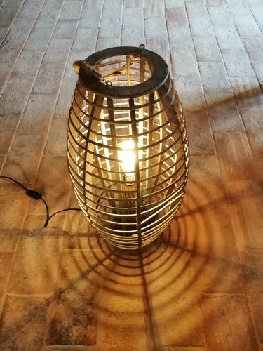 Lampada terra artigianale - lampada,