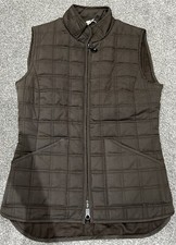 Gilet trapuntato donna Purdey scaldamuscoli giacca da tiro - marrone - XS