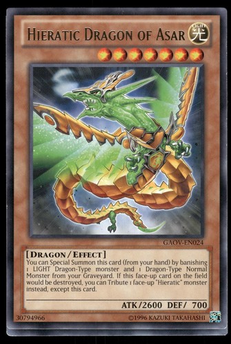 Drago ieratico asar - di,