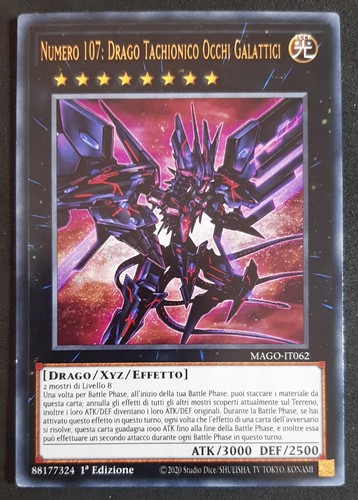 Numero 107 drago tachionico - numero,