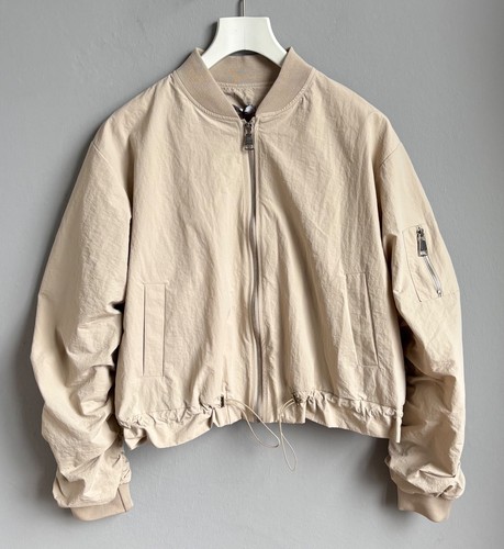 Giacca blouson beige bomber - blouson,