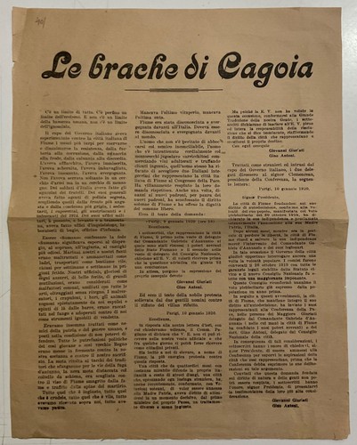 Fiume gabriele annunzio - gabriele, d’annunzio