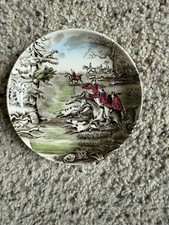 Piatto burro vintage Johnson Brothers Tally Ho 4"