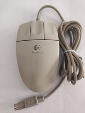 Logitech M-S35 3 Button PS/2 PC Mouse Grey   PS2