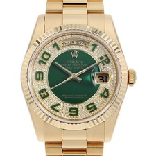 ROLEX Day Date Pav? Diamanti