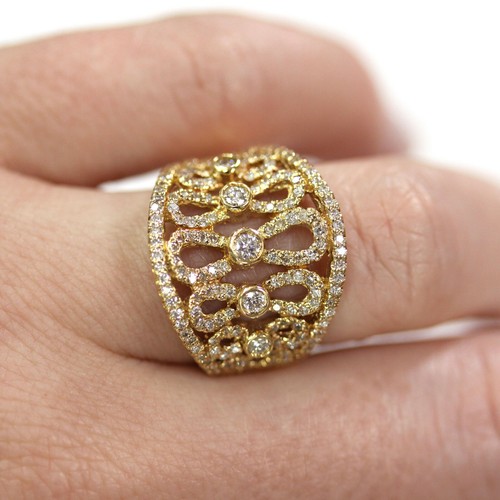 Anello cocktail infinito