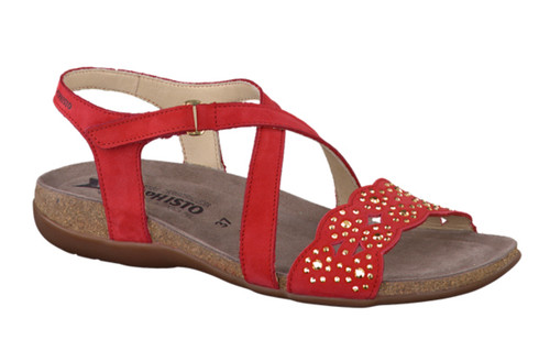 Sandali mephisto akina - sandali, nabuck