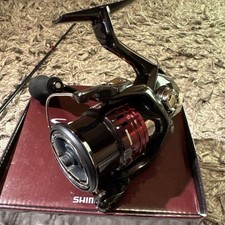 Mulinello Shimano Sephia E3000S HG Spinning Nero/Rosso Ingranaggio Alto Usato