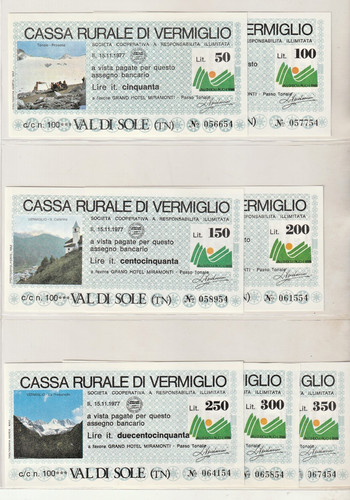 Cassa rurale vermiglio - di,