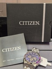 Orologio Citizen Eco-Drive Uomo Cronografo Calendario Argento 43MM CA4544-53L