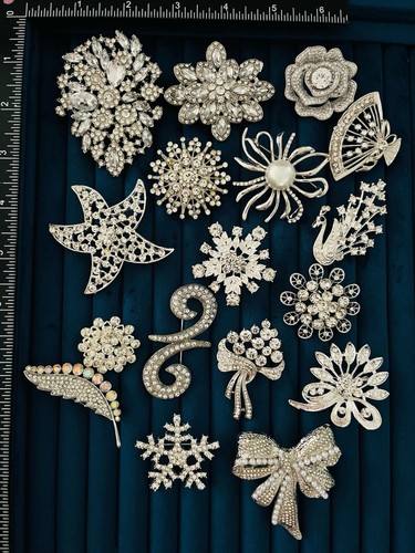 Lotto spille strass
