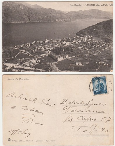 Cannobio vista dall alto - vista,