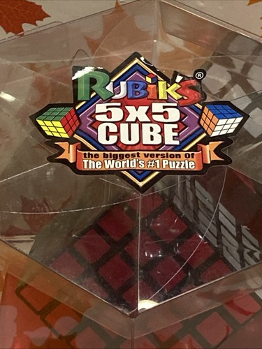 5x5 rubiks cube new and - cube.,