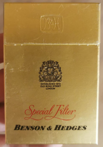 Benson hedges special filter - benson, &
