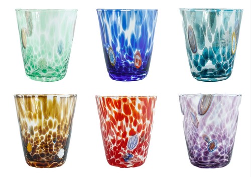 Set bicchieri vetro di - set, 6