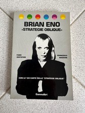 Book libro Brian Eno strategie oblique Destefani-Massoni 1983 Gammalibri