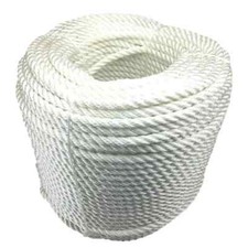 Corda nylon bianco fili - corda,