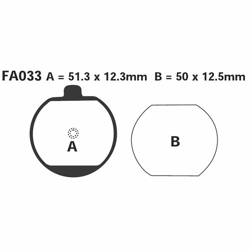 Coppia pastiglie ebc fa033 for - coppia,