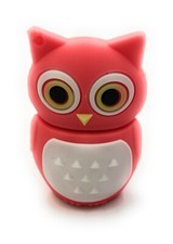 Gufo uccellino in rosa