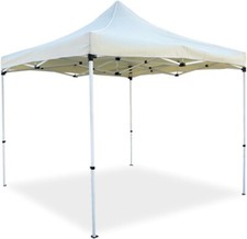 GAZEBO RICHIUDIBILE 3X3 PRO PIEGHEVOLE FISARMONICA ROBUSTO GIARDINO MERCATO