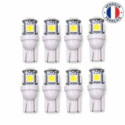 Ampoules t10 led smd 24v - led, w5w