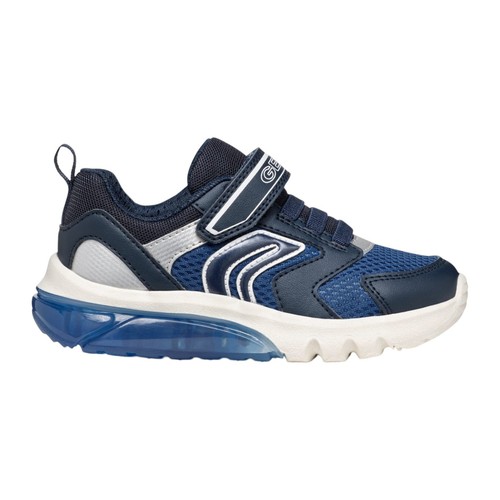 Geox sneakers blu ecopelle - sneakers,
