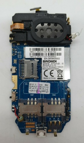 Brondi amico flip - flip+, motherboard