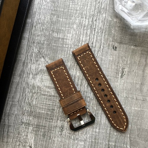 Spesso marrone toro cinturino - spesso,
