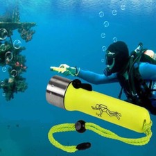 Torcia LED subacquea per immersioni sub diving acqua impermeabile snorkeling