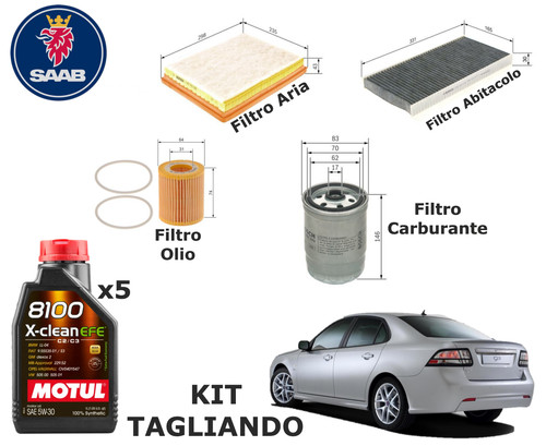 Kit tagliando saab - kit, 1.9
