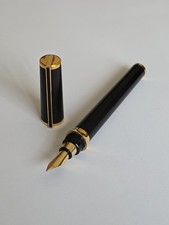 Penna S.T. Dupont Stilografica Montparnasse pen 18kt gold nib vintage