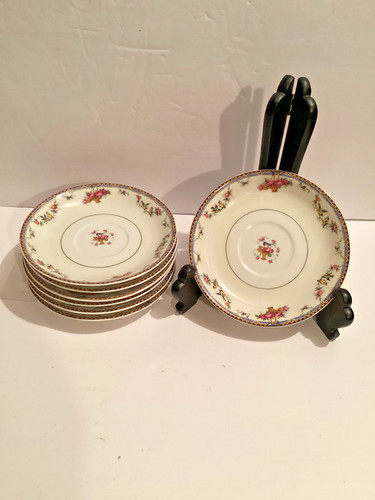 Set piattini floreali - (7),