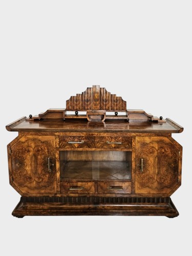 Credenza art déco - credenza, radica