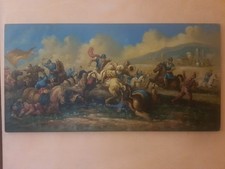 QUADRO PAESAGGIO DIPINTO A