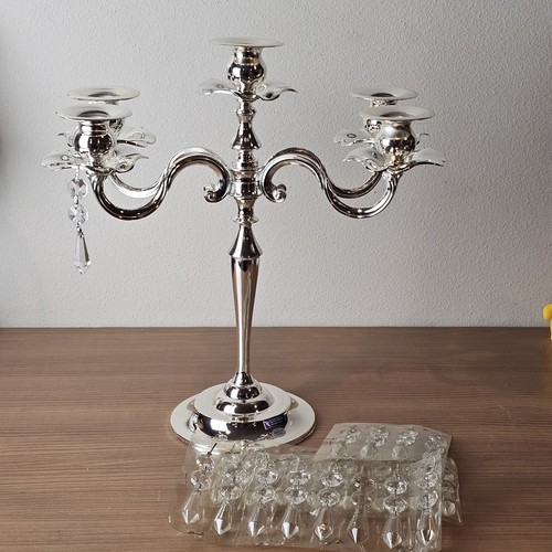 Candelabro bracci placcato - candelabro, 5